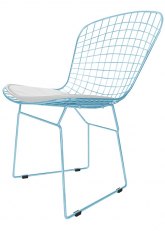 Silla Bertoia Pintada Plus Tono Celeste