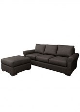 Sillón Milano Bolton Gris Oscuro