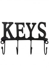Portallaves Metal Keys - Negro